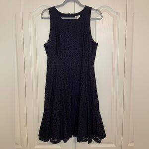 J Crew lace overlay dress